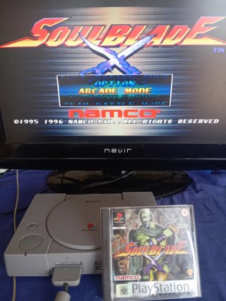 🇪🇦🇬🇧 Juego PS1 Soul Blade Platinum