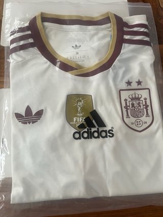 Camiseta Adidas España 2 Estrellas Talla M