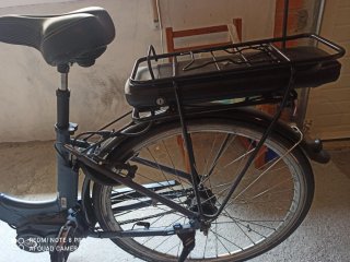 Bicicleta Eléctrica Azul