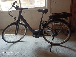 Bicicleta Eléctrica Azul