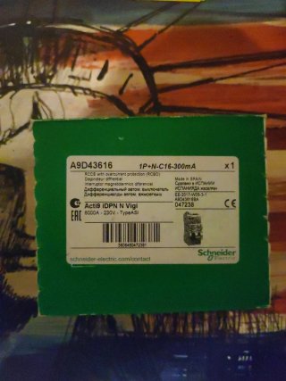 Dpn vigi 16A en 300 Diferencial A9D43616 Automátic