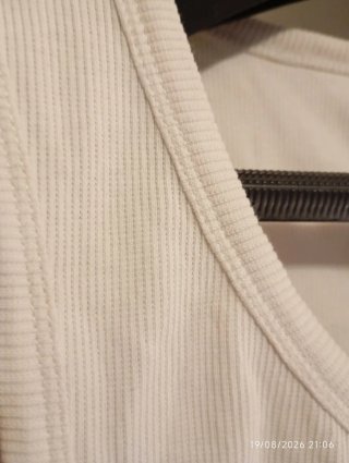 2x Camisetas Zara Blancas Talla M