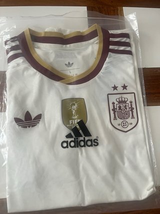 Camiseta Adidas España 2 estrellas Talla L