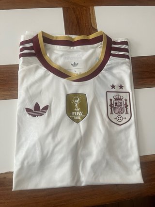 Camiseta Adidas España 2 estrellas Talla L