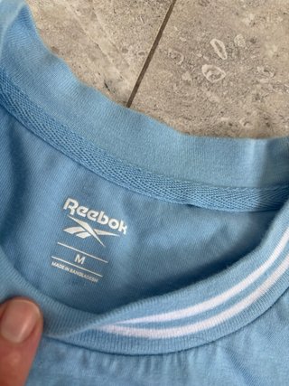 Camiseta Oversize Reebok Azul Talla M