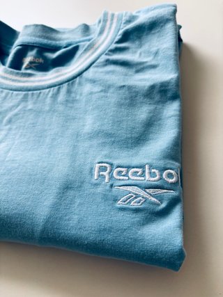 Camiseta Oversize Reebok Azul Talla M