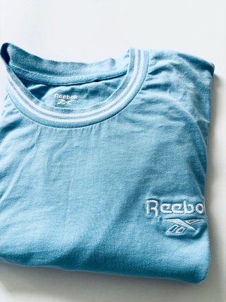 Camiseta Oversize Reebok Azul Talla M