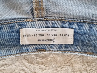 Shorts vaqueros Stradivarius Talla S