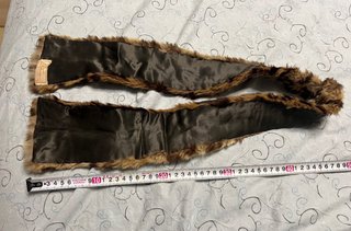 Bufanda/Estola Piel Auténtica Leopardo de Helsinki