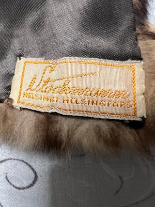 Bufanda/Estola Piel Auténtica Leopardo de Helsinki