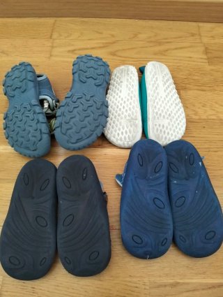 4 Pares Sandalias Agua Talla 26-27 Niños