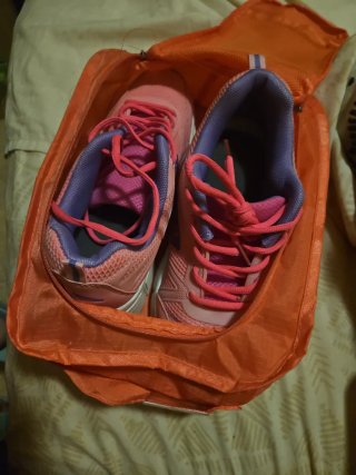 Zapatillas con ruedas WOHS rosas y moradas 38