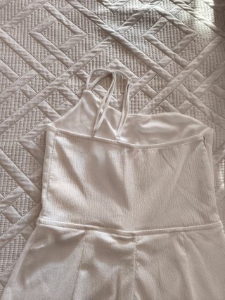 Mono blanco mujer