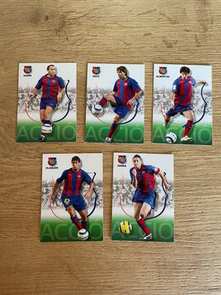 Cromos Barça Campió 2004/05