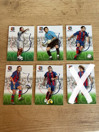 Cromos Barça Campió 2004/05