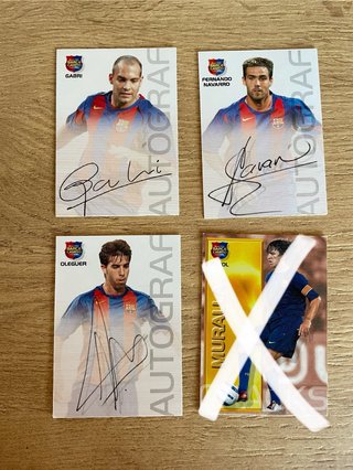 Cromos Barça Campió 2004/05