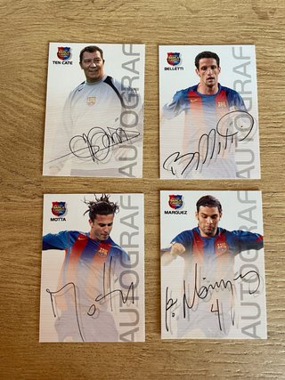 Cromos Barça Campió 2004/05
