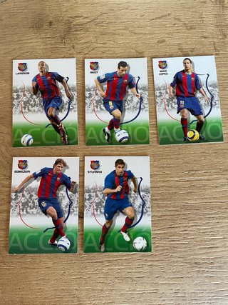 Cromos Barça Campió 2004/05