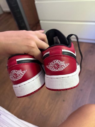 Jordan Air Jordan 1 Low Rojo Negro Blanco