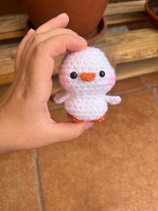 Pollito Amigurumi Crochet Hecho a Mano