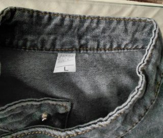 Chaqueta vaquera estilo motero