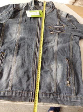 Chaqueta vaquera estilo motero