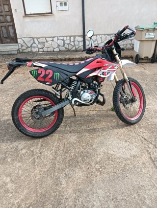 Beta Trueba RRT Enduro 50 Roja y Blanca
