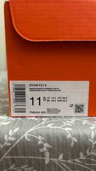 Nike Zoom Fly 6 Talla 45.5