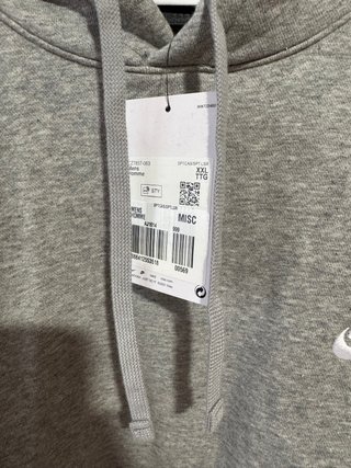 Sudadera Nike Gris