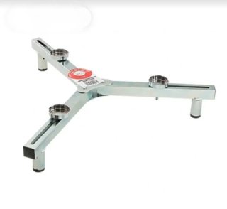 Trípode extensible soporte paellero metal