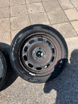 4 Llantas BMW 16"+Neumáticos Invierno+Tapacubos