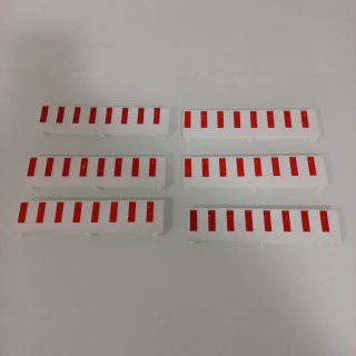Scalextric Bordes de Pista Rectos (6 unidades)
