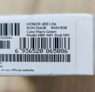 Honor 400 Lite 5G 6.7" Dual-Sim Libre