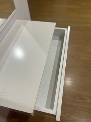 Mueble recibidor blanco