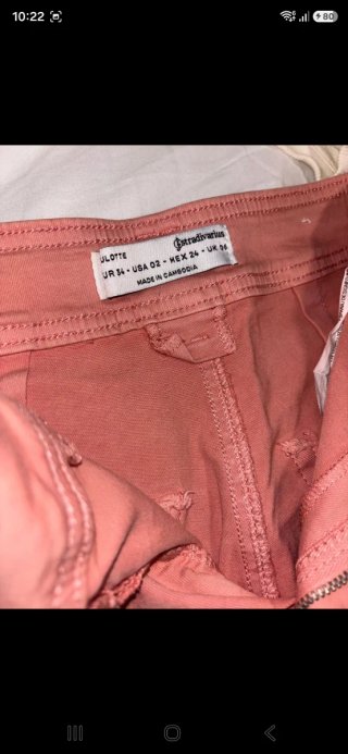 Pantalón salmón talla 34