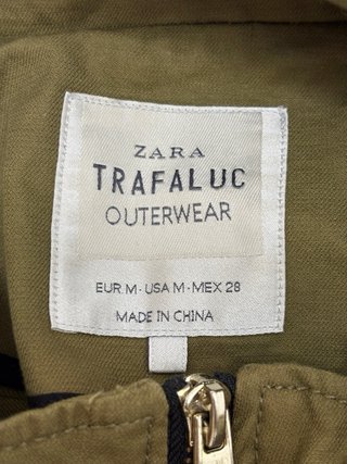 Chaqueta entretiempo mujer zara