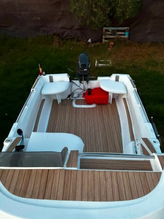 Embarcación  + Yamaha 25 CV + Remolque Barco
