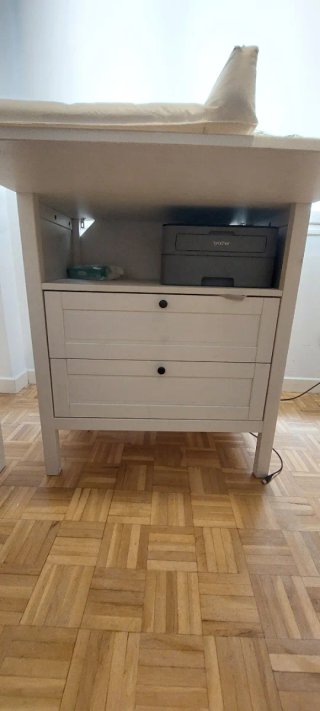 Cambiador Bebé Ikea Sundvik Blanco