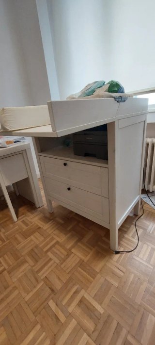 Cambiador Bebé Ikea Sundvik Blanco