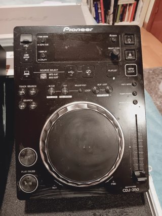 Pioneer CDJ-350 x2 + DJM-350 + Maleta