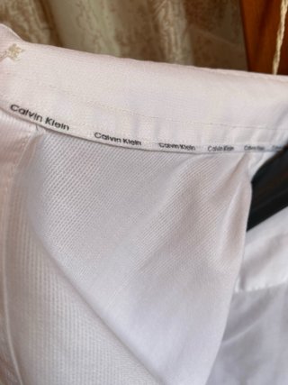 Camisa Vestir Calvin Klein Blanca
