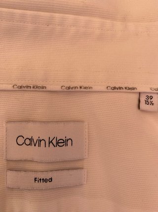 Camisa Vestir Calvin Klein Blanca