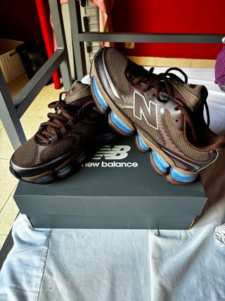 Zapatillas New Balance Marrones y Azules