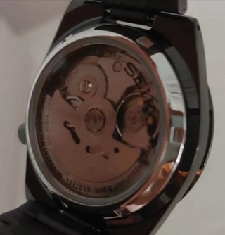 Seiko 5 SNKE03KC Automático Negro