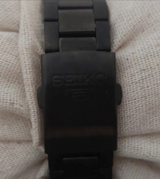Seiko 5 SNKE03KC Automático Negro
