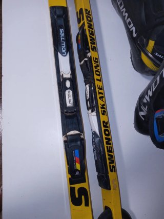 Rollerski Swenor Skate Long + Botas Salomon