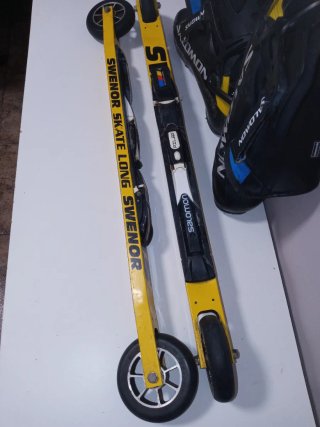 Rollerski Swenor Skate Long + Botas Salomon