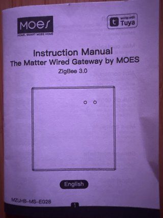 MOES Zigbee 3.0 Gateway Hub