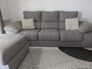 Sofá 3 plazas extensible