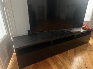 Mueble TV Besta negro